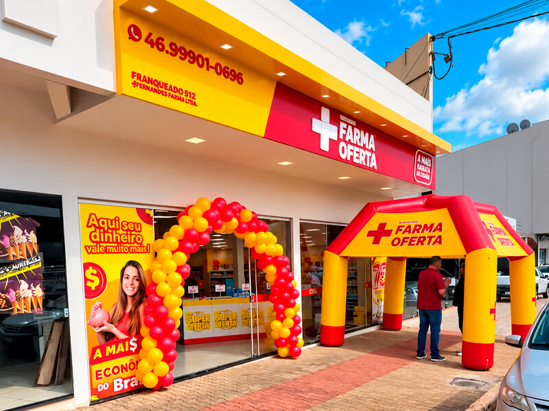 Reinauguração da Farmácia Farma Oferta em Capanema