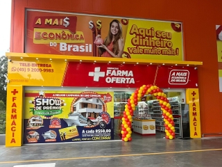 Inauguração da Farmácia Farma Oferta em Concórdia / SC - Anexo ao VIA Atacadista